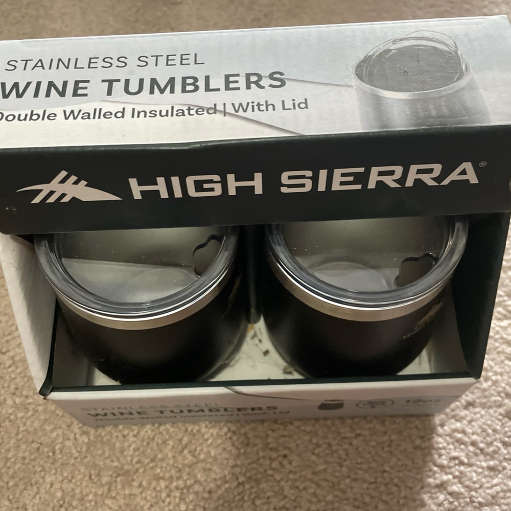 High Sierra wine tumbler
